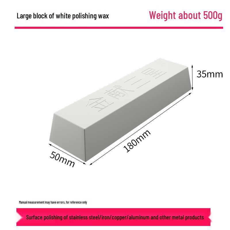 Multi-Surface Polishing Wax: Stainless Steel, Wood, Jade, Marble, Glass, Mirror - White & Green Paste
