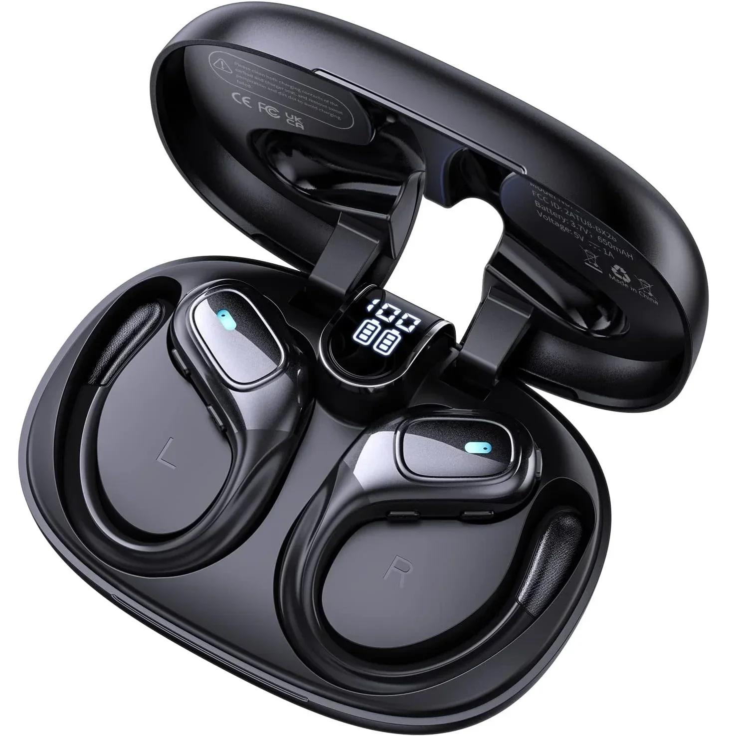 

TWS NEW BX28 Wireless Bluetooth Headset 5.3 Earphones Bluetooth Headphones with ENC Mic Earbuds for Sports/Running/Workout/GYM чёрный