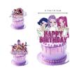 New Hot K-POP Witch Hunt Birthday Theme Party Birthday Cake Decoration Suitable for Girls' Birthday Parties Gifts