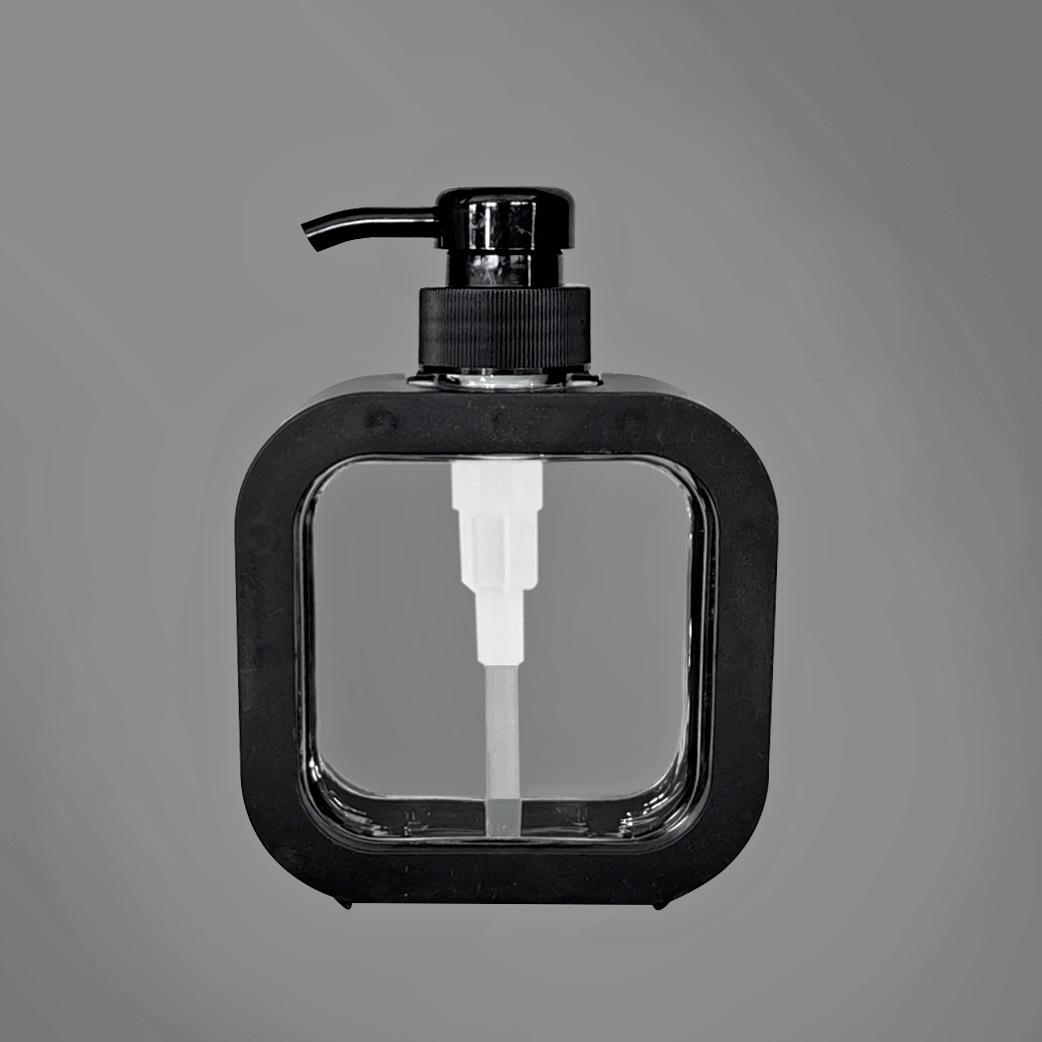 

Large Capacity Transparent Travel Dispenser Bottle – Press-Type for Soap, Emulsion, or Shower Gel