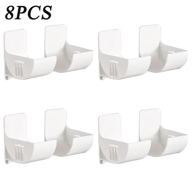 

Настенный органайзер для хранения без отверстий, кухонная полка, органайзер для мусорных мешков с пищевой пленкой, шкаф, боковая полка для хранения на холодильнике