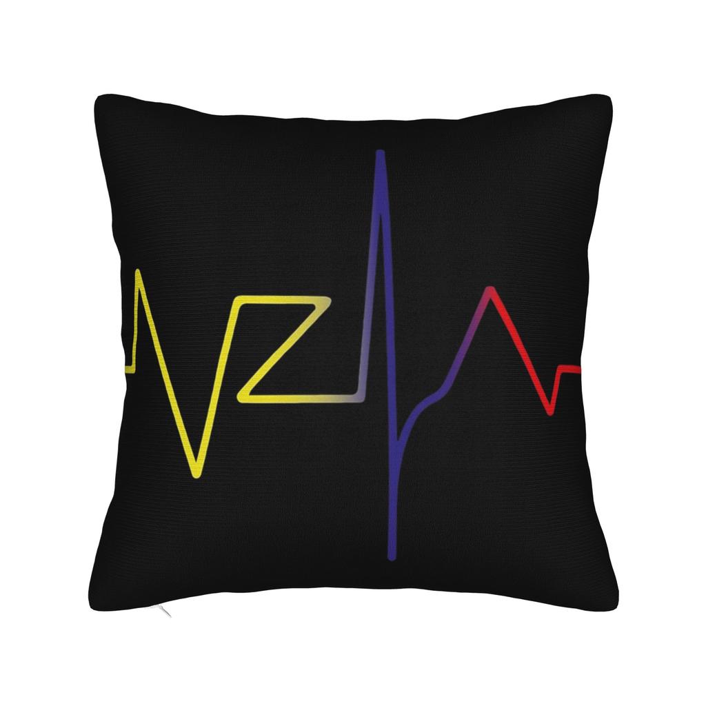 VZLA Heart Pillow Cover Stuff Soft Cushion Cover Gift Pillow Case Cover Seat Multi-Size