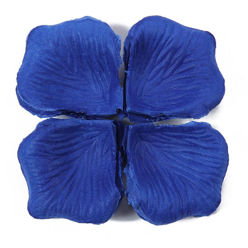 100-Piece Non-woven Fabric Rose Petals for Wedding and Bridal Room Decoration