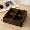 Chinese Style Walnut Wood Dustproof Storage Box