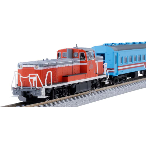 Tomytec TOMIX N Gauge Tarumi Railway Passenger Train (TDE10 3, Ohafu 500 Series, Tarumi Railway Color) Set 98585 Railway Model Diesel Locomotive