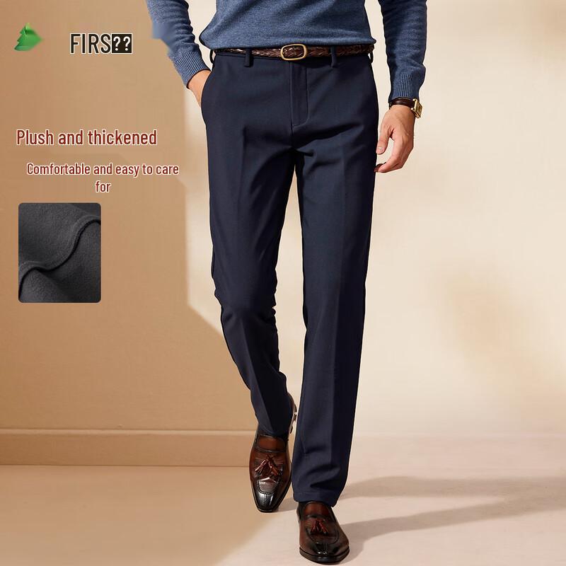 

Sugiyama Men s Fleece-lined Straight-Leg Casual Pants 35