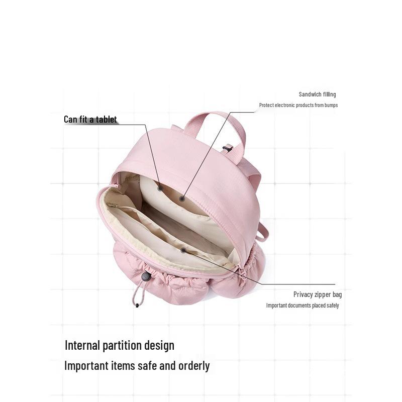 Damen Leichter Wasserdichter Rucksack für Reisen, Sport, Bergsteigen und Schule - Taro Aschrosa, Faltbar