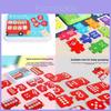 Wooden Toddler Educational Number Matching Puzzle For Early Learning And Cognitive Development