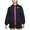 Nike Sportswear Jackets Women's Black/Black/Flame Pink Hooded Moderate Other DD2089-010