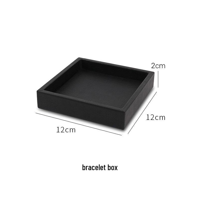Black Jewelry Display Stand for Pendants, Necklaces, Bracelets, and Jade.
