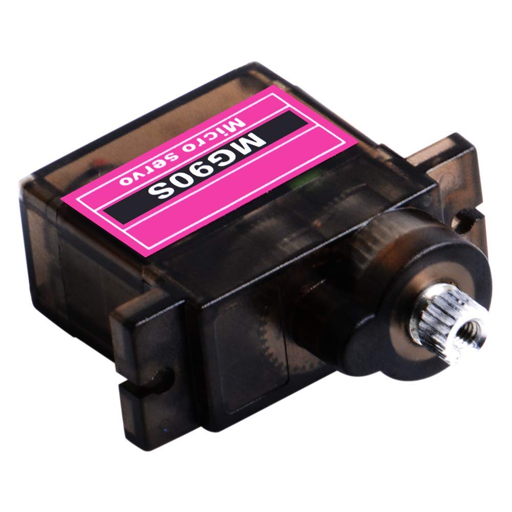 WINGONEER 10pcs MG90S ZOHD Volantex Metal Gear RC Micro Servo for Airplane RC Helicopter Car Boat Models