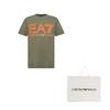 EMPORIO ARMANI EA7 T Shirt Men's Army Green 3DPT37-PJMUZ-1846
