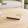 Anti-fouling Photo Album Scrapbook, Horizontal Loose-Leaf with Waterproof Thickened Film Pages, Memory Keeping Book Flat-Lay Design Refillable
