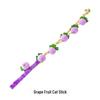 Plush Feather Cat Teaser Stick with Bell - Stress Relief and Fun Self-Entertainment Toy