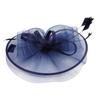 Retros Feather Mesh Hair Clip Handmade Elegant Hair Accessory For Women Wedding Party Retros Style Lightweight Decoration