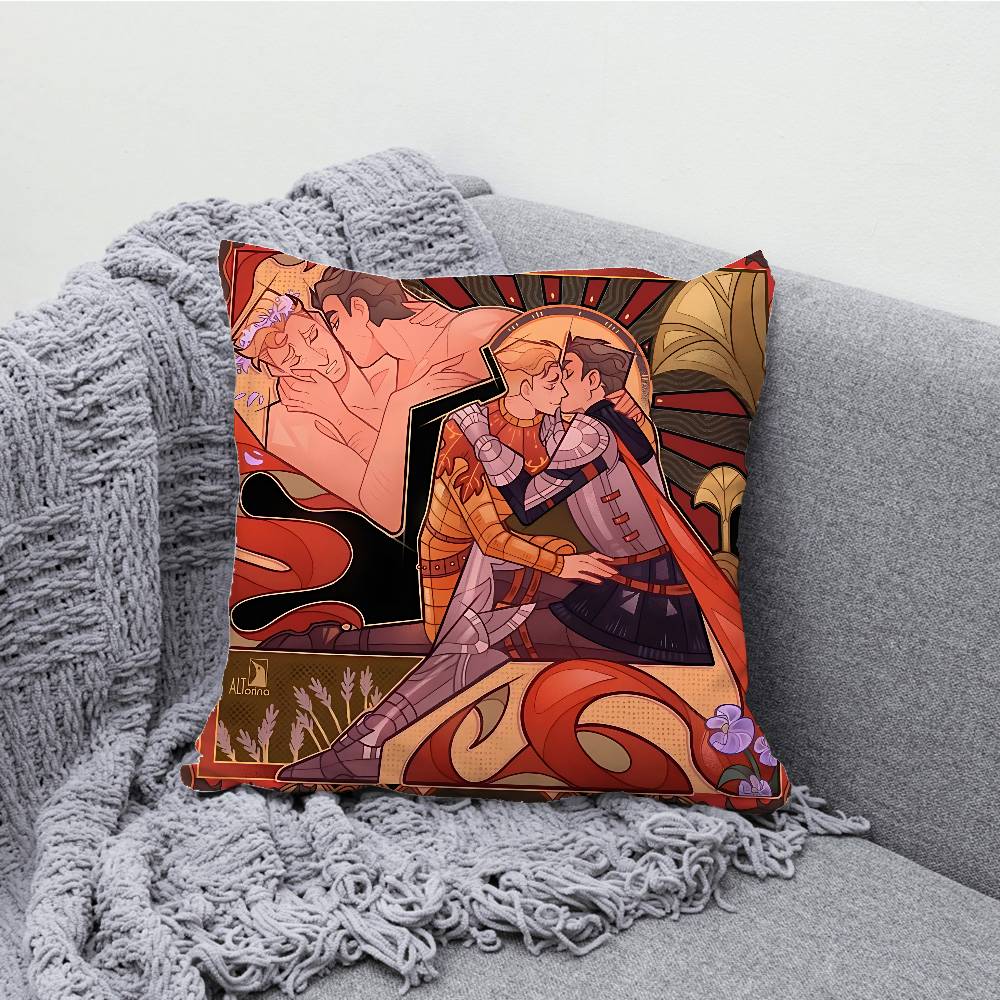 

The Kid at the Back Solivan Pillowcases Bedroom Living Room Sofa Home Decor Polyester Cushion Cover with Zipper 30cmx30cm