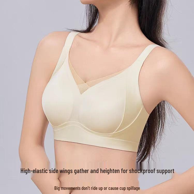Women's Seamless Anti-Gravity Lifting Bra—Soft, Supportive, No Underwire, Fixed Cup, Anti-Sagging.