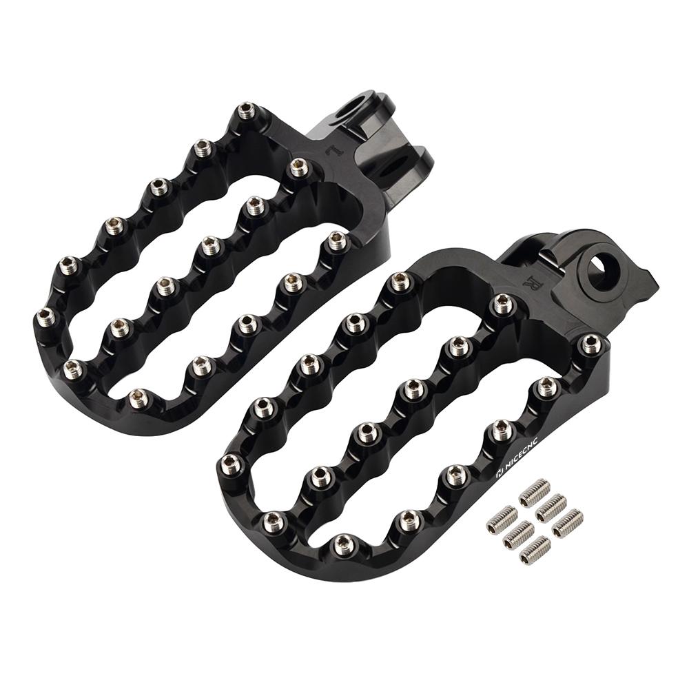 Motorcycle Forged Footpeg Footrests for KTM 690 Enduro/R 08-25 690 SMC R 19-25 690 SMC/R 08-18 Husqvarna 701 SM Enduro 2016-2025