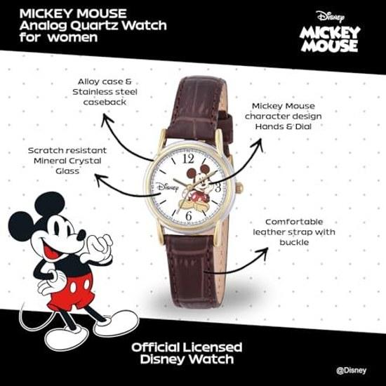 Disney Womens W000551 Mickey Mouse Cardiff Watch