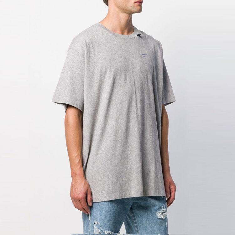 Off-White Blue Arrows Oversized Short-Sleeved Men's OMAA038F191850100730