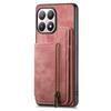 For Xiaomi 15T Case with Zipper Card Holder Retro Leather TPU Phone Cover