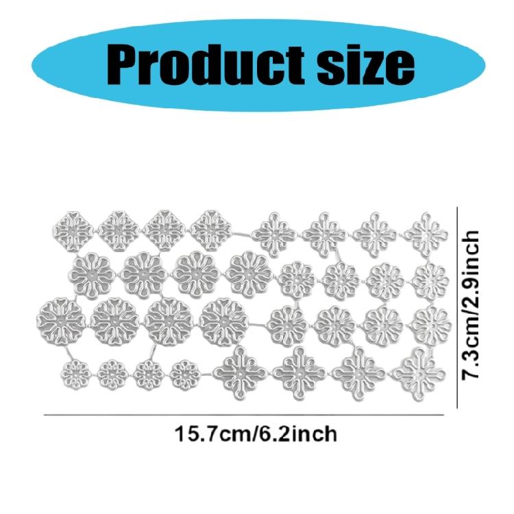 Flowers Metal Cutting Dies Templates Molds Embossing Stencils Die Cuts for Scrapbooking Cards Making Decorations