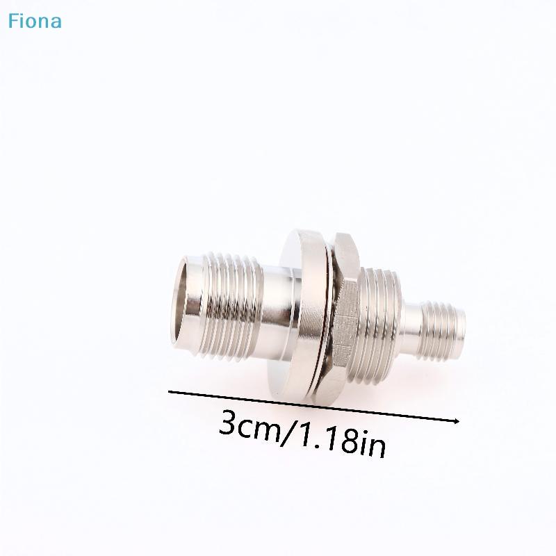 TNC/SMA-KKY-3 TNC To SMA Female Adapter Bulkhead Mount Connector TNC Female To SMA Female Jack RF Coaxial Adapter