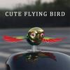 non-toxic Car Ornaments Cute Realistic Flying Bird Eco-friendly Helmet Accessories Creative Personalized Electric Vehicle Decoration