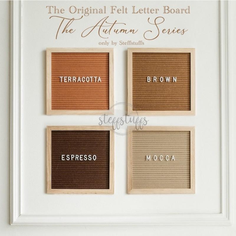 10*10 Felt Letter Decorative Boards Wood Message Board Birthday Party Letterboard 460 Letters Photo Frame with Bracket Kids Gift