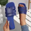 2025 New Women Slippers Flat Bottom Non-slip Outdoor Open Toe Beach Female Sandals Sexy Fashion Designer Shoes Slides Woman