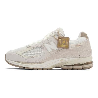 2002R Beżowe Sneakersy Unisex Kremowe M2002RHX