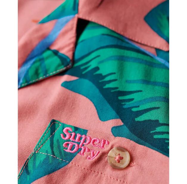 Superdry Beach Resor рубашка с коротким рукавом