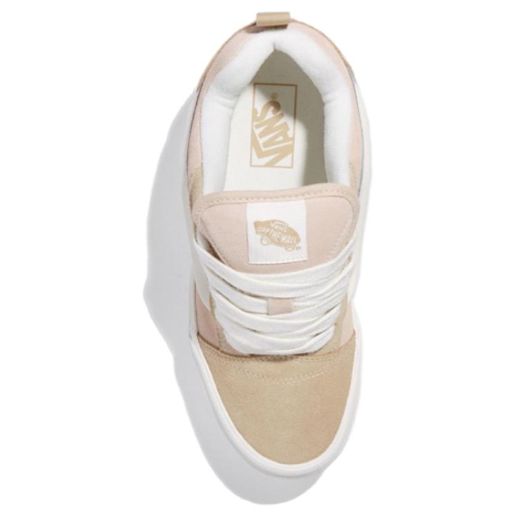 Vans Knu Stack Trendy Comfortable Durable Low Top Canvas Shoes Women Sneaker Beige VN000CP6BSM1
