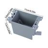 Plastic Electrical Box for Remodeling Projects Single Gang Junction Box for Residential and Commercial Applications