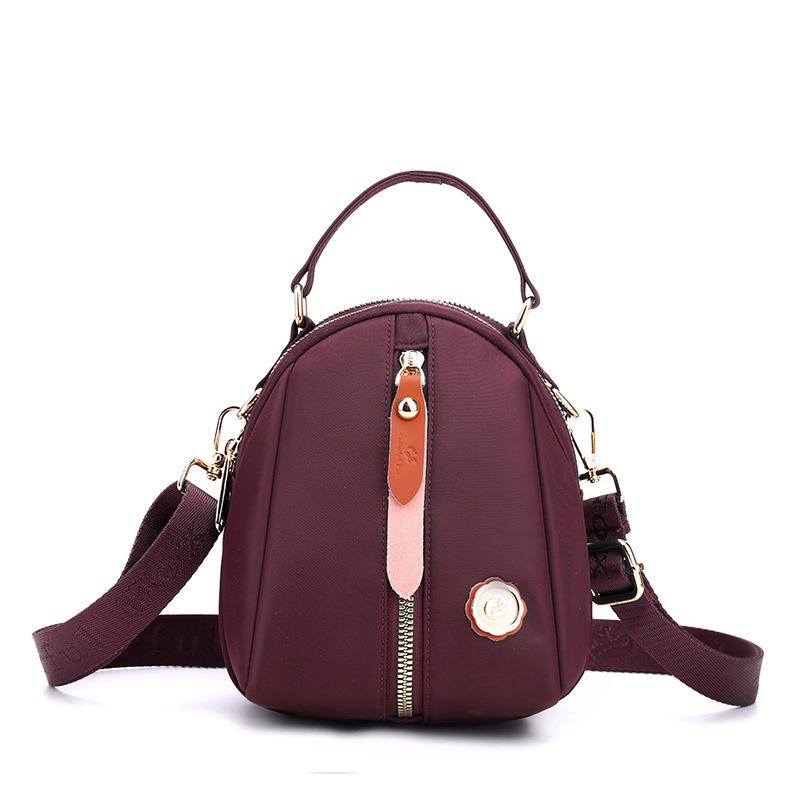 New Women's Shoulder Bag Outdoor Leisure Mobile Phone Change Bag Anti-splashing Nylon Messenger Bag