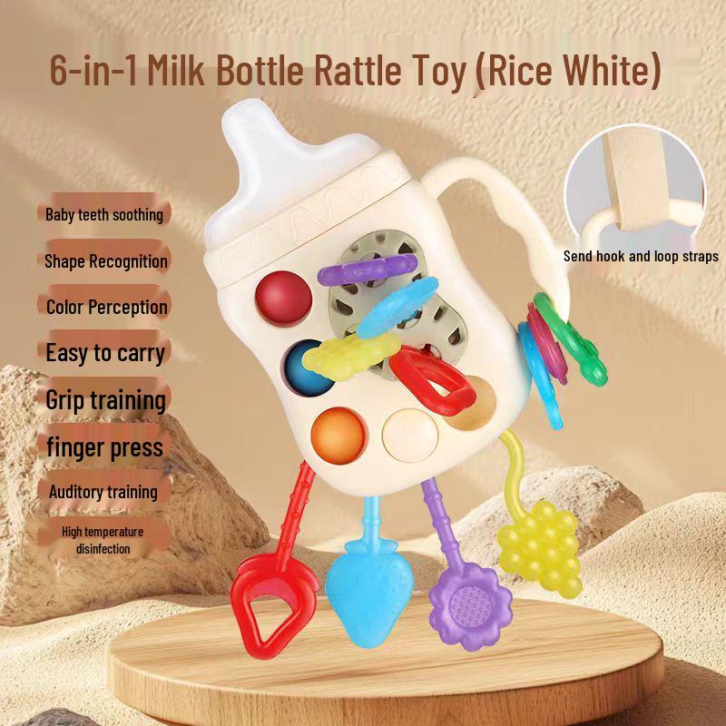 Octopus Teething & Grasping Toy for Babies 0-1 Year