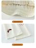 Princess Style Cartoon Embroidered Wide-Leg Drawstring Pants for Women
