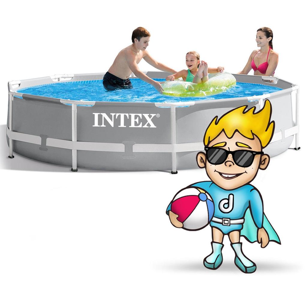 Prism Frame 305 X 76 Cm 6-In-1 Intex 26700 Frame Garden Pool