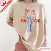 Lobster Shirt Lobster Martini Foodie Graphic TShirt Summer Vibes Shirt Lobster Lover Tee Coastal Granddaughter Aesthetic Tops