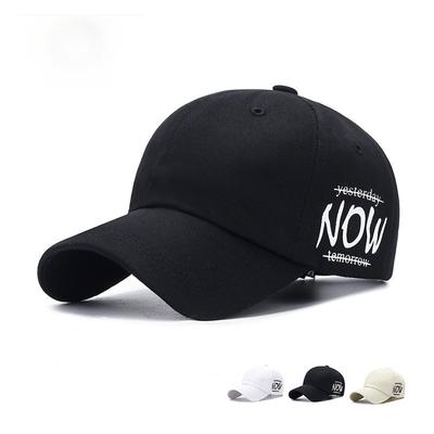 Hat New Versatile Fashion NOW Young Women's Baseball Cap Spring Men's Street Couple Soft Top Sun Hat