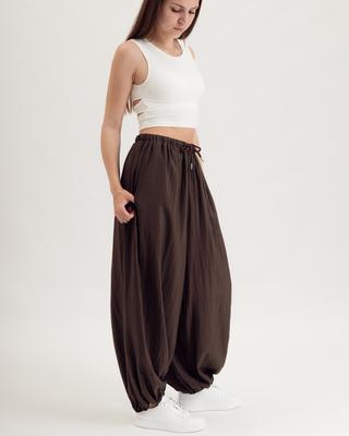 Damenhose weit 5368 36 Schokolade