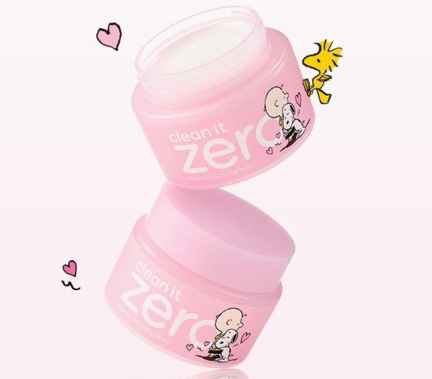 BANILA CO Clean It Zero Reinigungsbalsam 100ml Set (Wähle 1 von 3 Typen + Snoopy Mini-Spiegel-Geschenk)