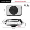 Magnetic Tool Bowl: 3/4/6 Inch Stainless Steel Storage for Small Parts & Auto Repair Tools