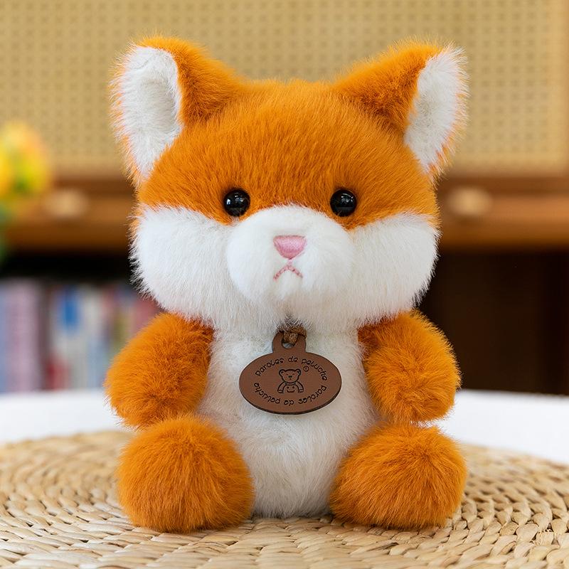 Xiangdundun small animal dolls, cute table companion dolls, cute pet paradise, cute pandas, crocodiles, plush toys