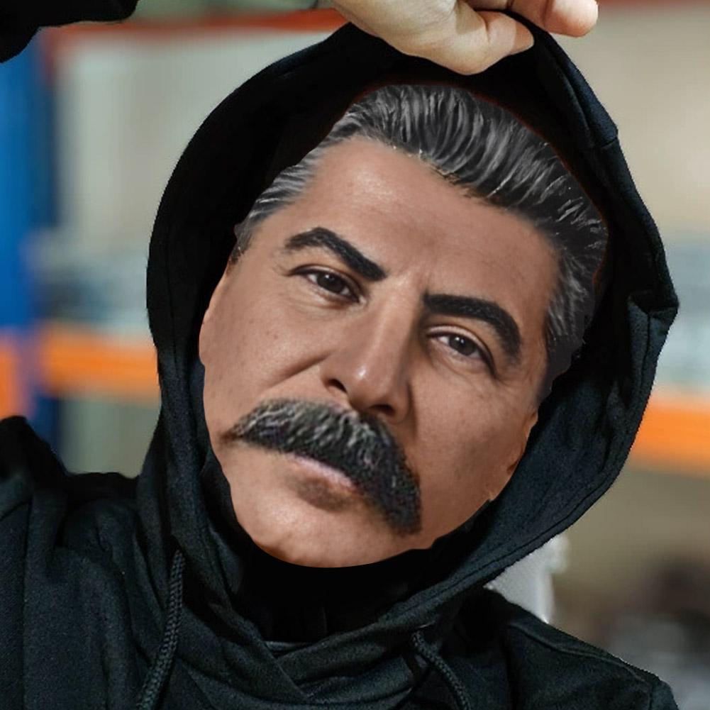 2026Nové Realistické 3D Maska na Obličej Celý Obličej Hip Hop Kukla Kapuce Pro Muže Ženy Cosplay Maska Klobouk Pokrývka Hlavy Pro Halloween Celebritu