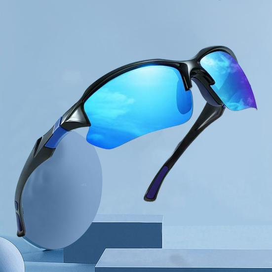 Sportovní polarizační sluneční brýle s podložkou na nos Lehká přenosná ochrana proti slunci Anti-UV cyklistické brýle Rybářské brýle