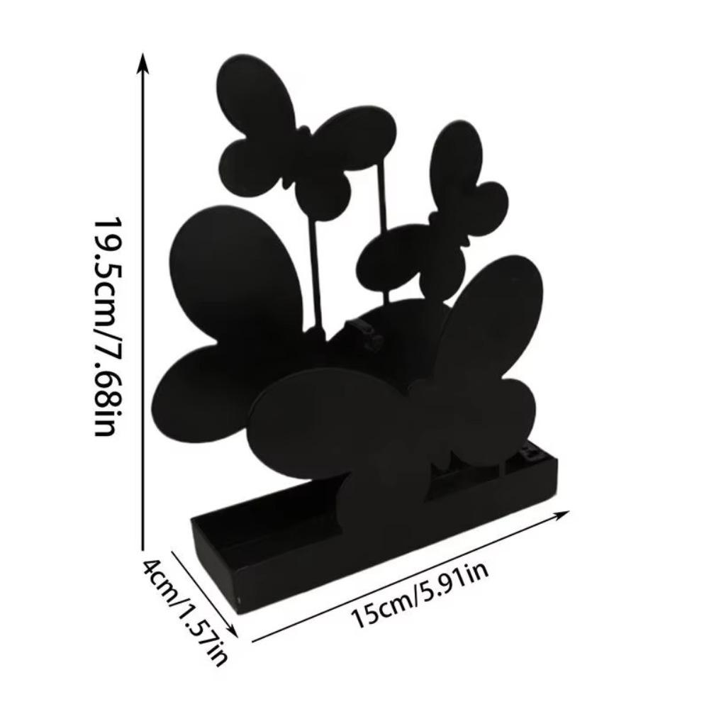 Stable Butterfly Mosquito Coil Holder with Tray Mosquito Coil Rack Plate  Home Decor