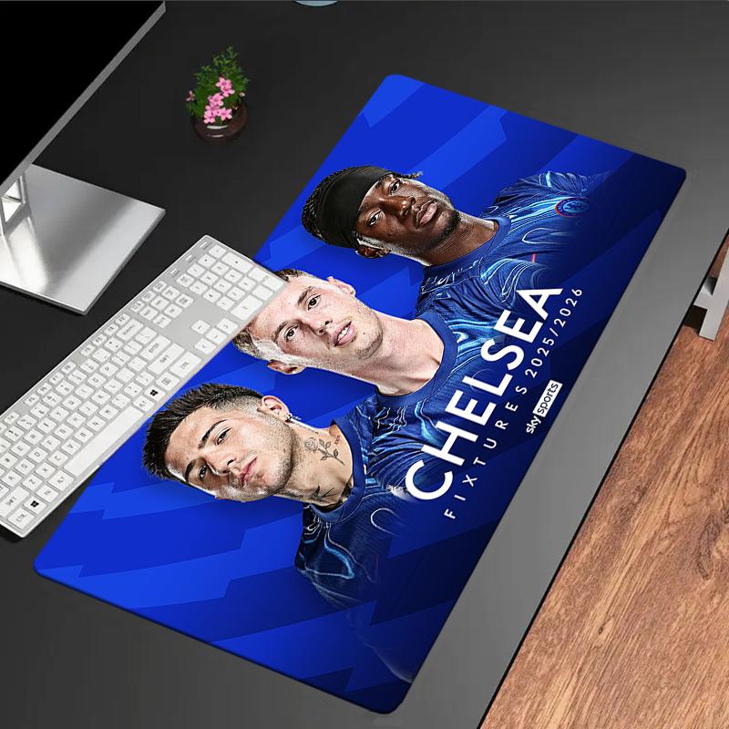 Chelsea Football Club Crest Mouse pad, Gaming Mouse Pad, keyboard pad, Desk Decor for computer notebook Fan Gift Birthday Gift