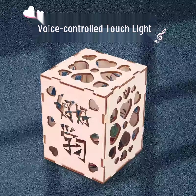 

DIY Voice & Touch Activated Light Kit - Science Experiment Pack for Primary Students Other
