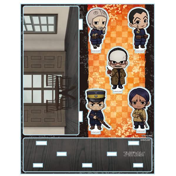 

Акриловая диорама ТВ-аниме Э Цуруми Усами Никайдо Цукисима «Золотой Камуй» [Лейтенант & & & & Които]